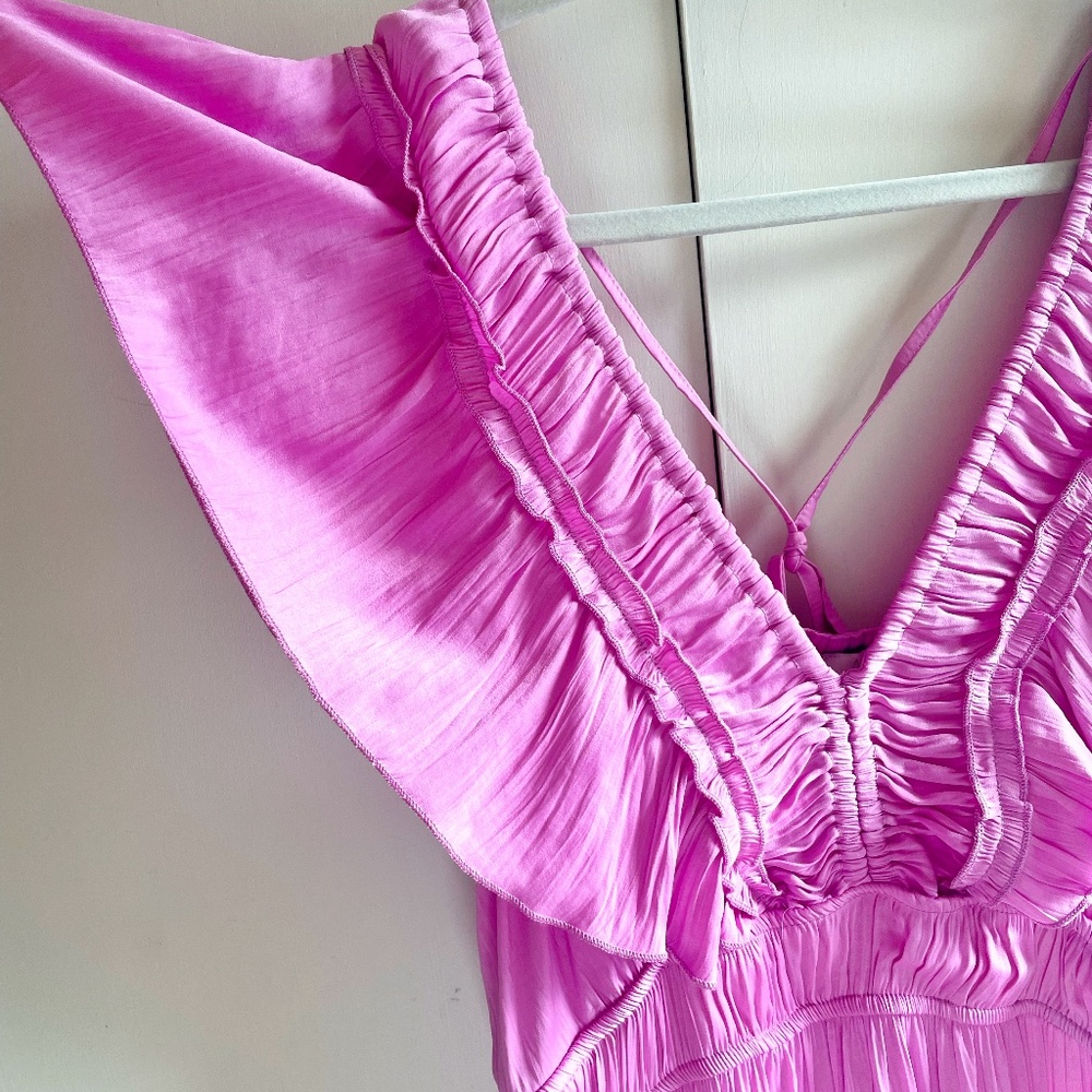 Joie pink flutter dress
